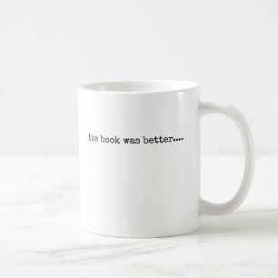 Boken var den bättre muggen kaffemugg