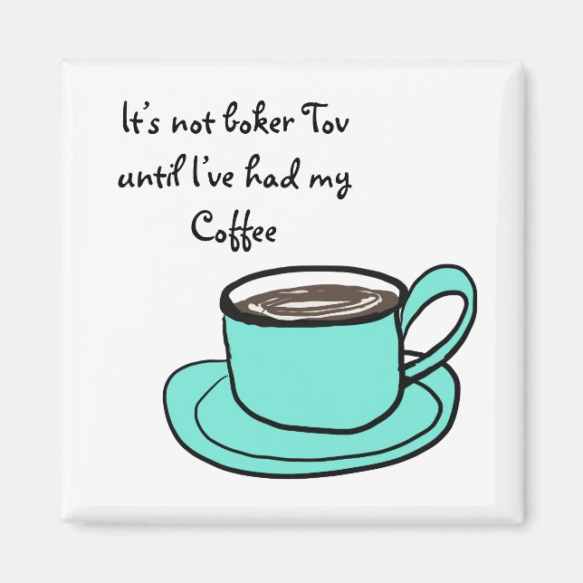 Boker Tov Magnet (Framsidan)