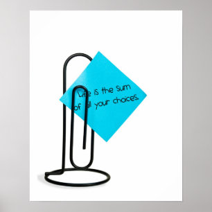 Bokför anteckning Poster