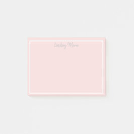 Bokför anteckningar för PERSONLIG Post-it Block