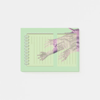 Bokför anteckningar post-it block