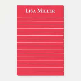 Bokför anteckningsblock post-it block