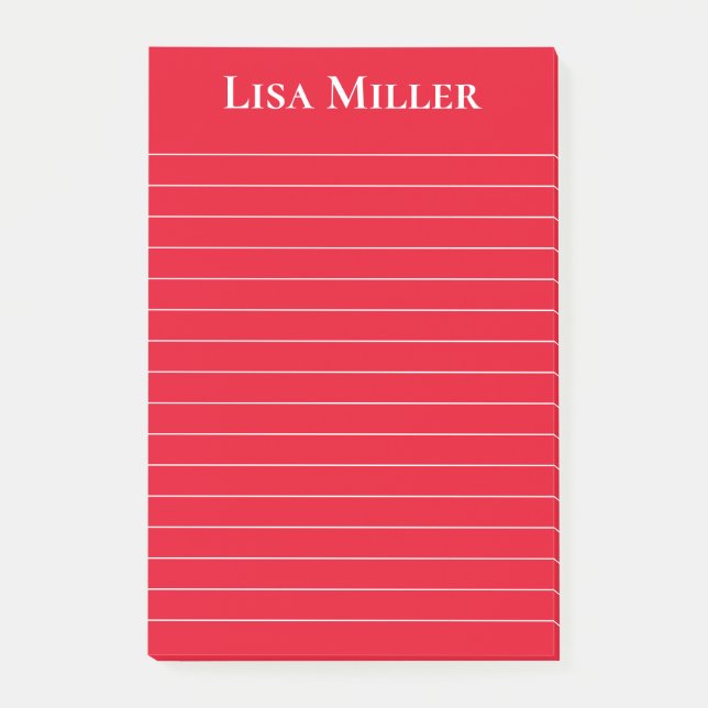 Bokför anteckningsblock post-it block (Framsida)