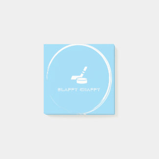 bokföra post-it block