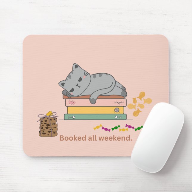 Bokförd all Helg-katt Musmatta (Med mus)