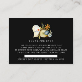 Bokförfrågan | Halloween-spökbebisbadkar Tilläggskort