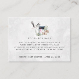 Bokförfrågan | Stork Delivery Baby Shower Tilläggskort