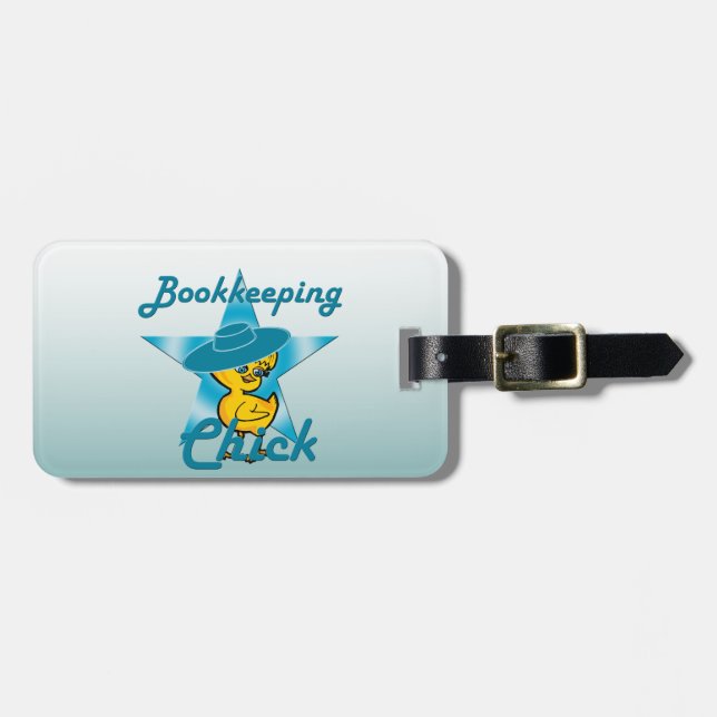 Bokföringsanvisningar Chick nr 7 Bagagebricka (Horisontell Framsida)