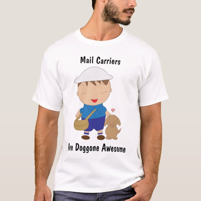 Bokföringsavskrivning för postoperatör t-shirt (Framsida)