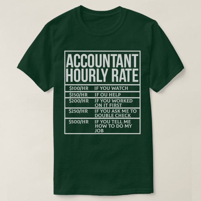 Bokföringsjournaldiagram - tidrabatter - nuvärdesr t shirt (Design framsida)