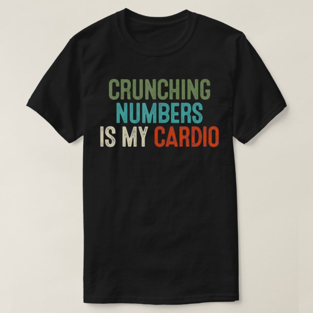 Bokföringsrevisor CPA Funny Gift T Shirt (Design framsida)