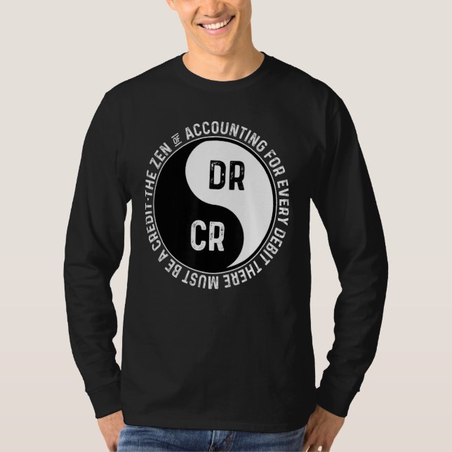 Bokföringsutrymmet för varje debit där måste vara  t shirt (Framsida)