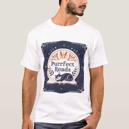 Bokglad kattgåva - exakta läsningar t shirt