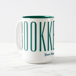 "BOKHÅLLARE ", Två-Tonad MUGG