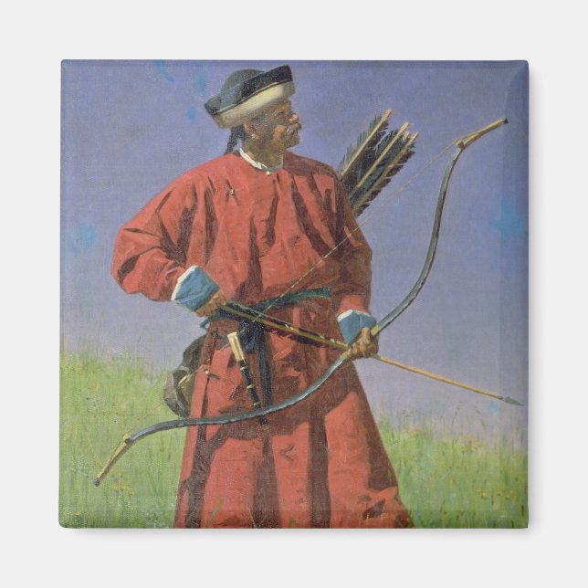 Bokharan Soldier , 1873 Magnet (Framsidan)