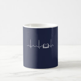 BOKHJÄRTSLAG KAFFEMUGG