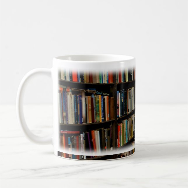 Bokhyllamugg Kaffemugg (Vänster)
