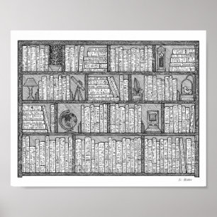 Bokhyllan nr 10 poster