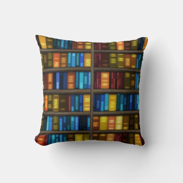 Bokhyllor 1 Pillow Kudde (Framsida)