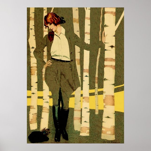 Bokillustration med påfågelsfjädrar av C Coles Phi Poster (Framsidan)