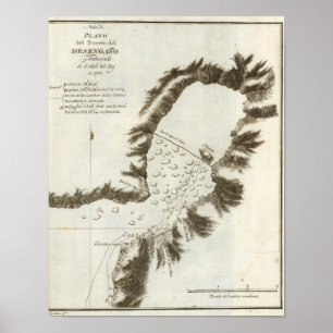 Bokkarta av Alaska Poster