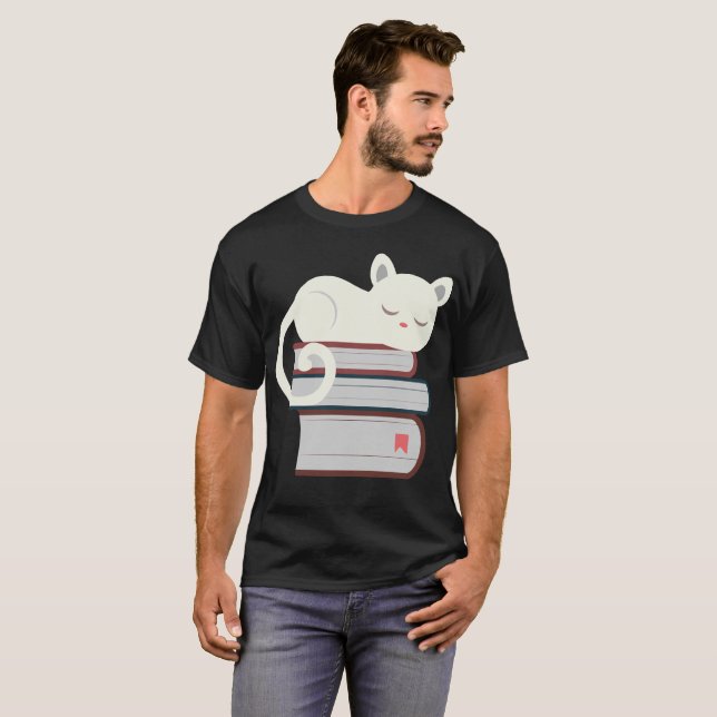 Bokkatt Tee Shirt (Hel framsida)