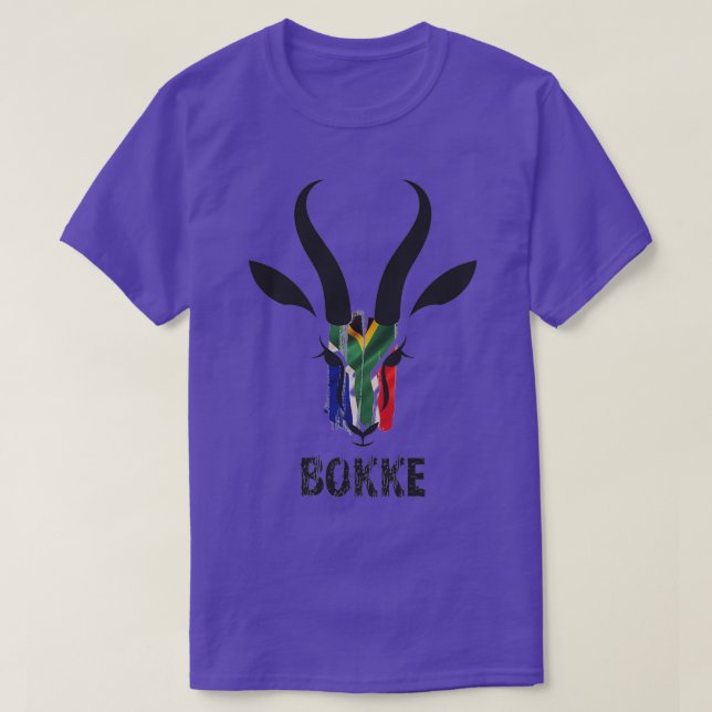 Bokke Springboks Rugby World Champs T Shirt (Design framsida)