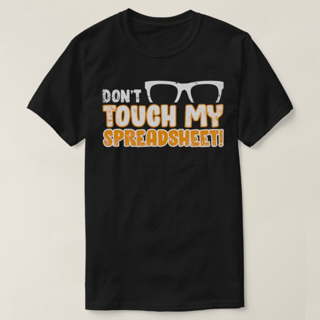 Bokkeeper Funny Gift Idea för räkenskapsförare 3 T Shirt (Design framsida)