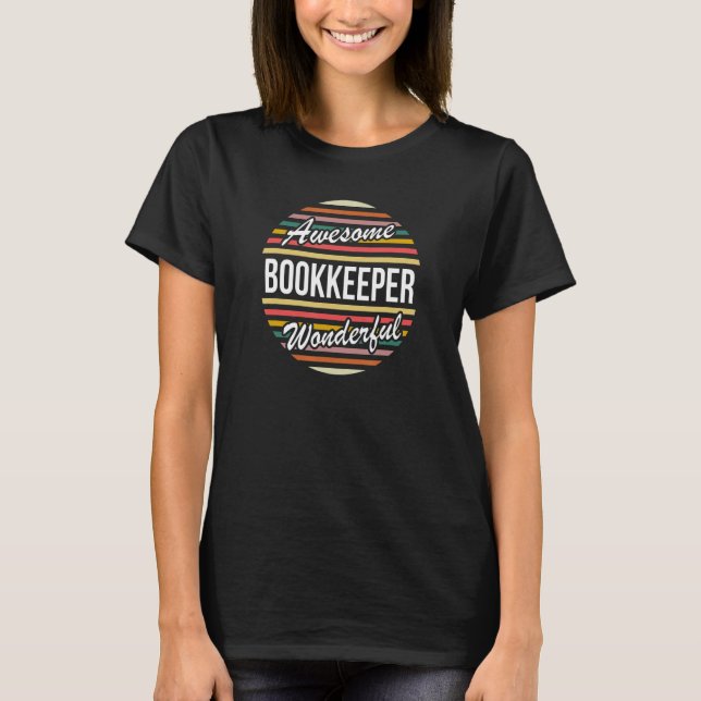 Bokkeeper T Shirt (Framsida)