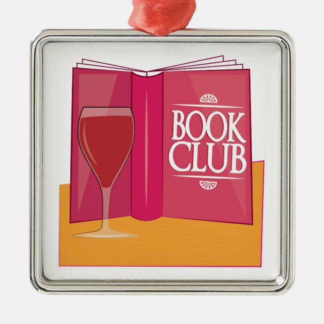 Bokklubb Julgransprydnad Metall (Framsidan)