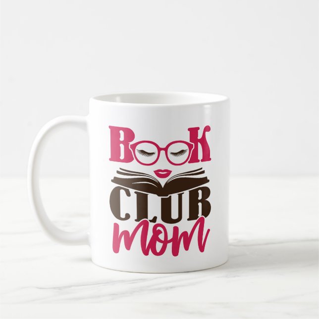 Bokklubb mamma kaffemugg (Vänster)