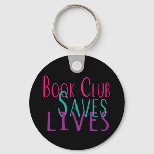 Bokklubben sparar liv Keychain Nyckelring