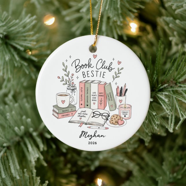 Bokklubbens bästa vän ornament (Träd)