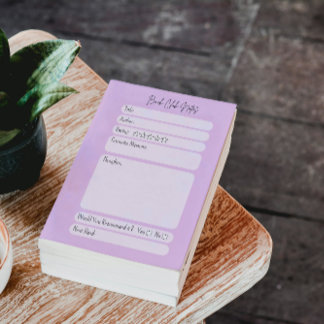 Bokklubbsledaren Anteckningsblock