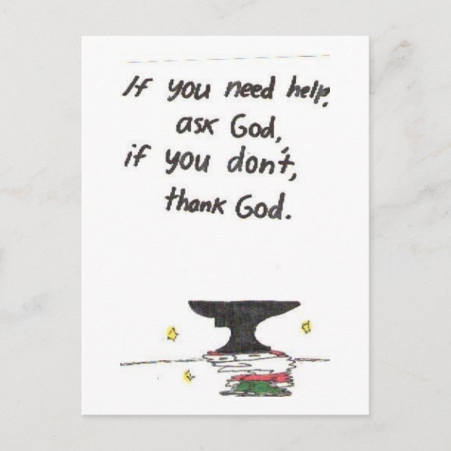 Bokkort - praktiska kyrkskyltar vykort (Framsida)