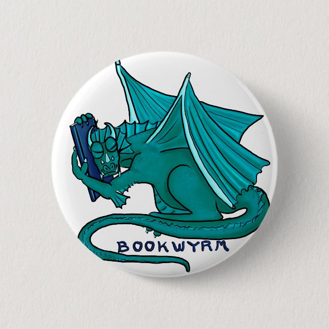 Bokkram Bookwyrm Knapp (Framsida)