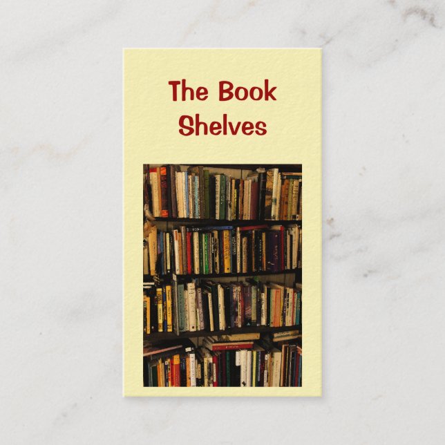 Boklager Visitkort (Framsida)