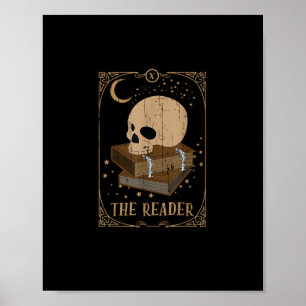 Bokläsekort Pagan Goblincore Goth Ockult Bok Poster