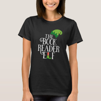 Bokläser Alv Matchande Familjegrupp Jul Pappa T Shirt