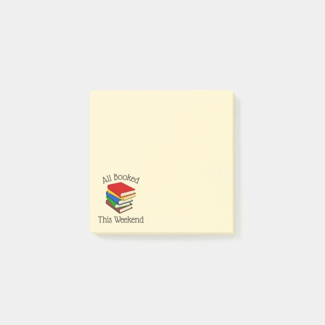 Bokläskärlek Post-it Block (Framsida)