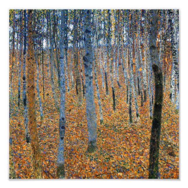 Boklund I | Gustav Klimt | Fototryck (Framsidan)