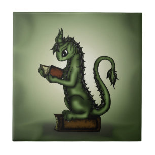 Bokmaldrake Kakelplatta