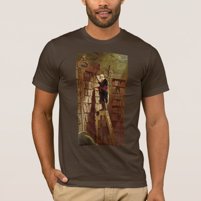 Bokmalen, vid Spitzweg, Carl T Shirt (Framsida)