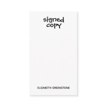 Bokmärke för befordringssignerad kopia