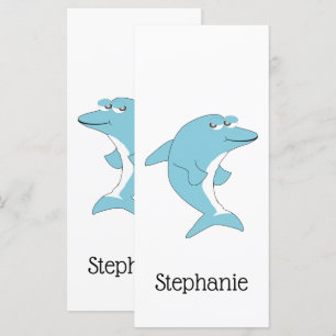 Bokmärke för delfindesign