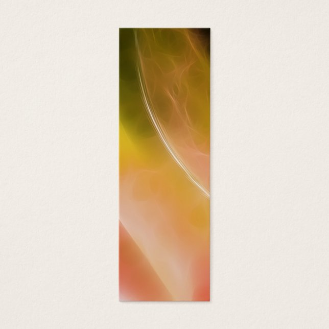 bokmärke för sol litet visitkort (Framsidan)