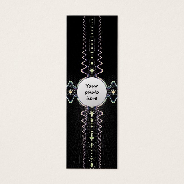 Bokmärke för Space-Anpassningsbar Litet Visitkort (Framsidan)