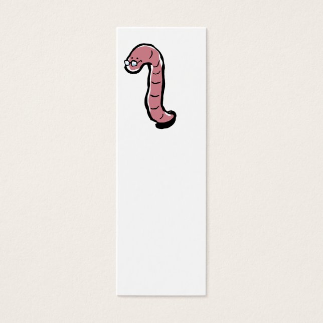 bokmärke litet visitkort (Framsidan)