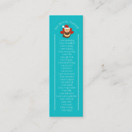 Bokmärke Mini Visitkort