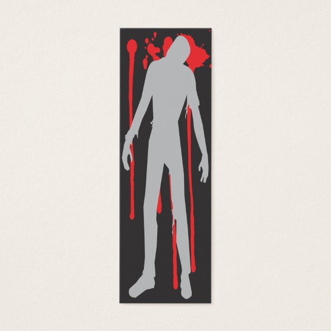 Bokmärke nr 4 litet visitkort (Framsidan)